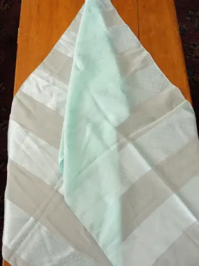 1960s Seafoam Green Scarf Vintage Jacqueline Ferrar Made in Italy