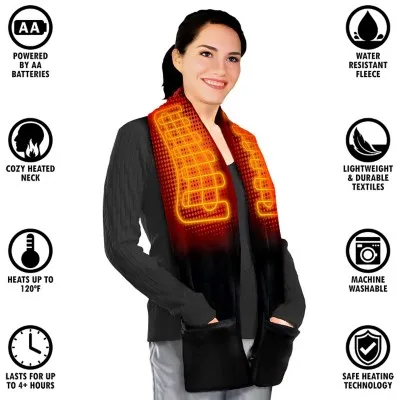 Adult ActionHeat AA Battery Heated Scarf