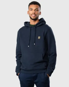 Belstaff Belstaff Mens Pullover Logo Patch Hoodie