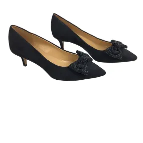 Black Shoes Heels Kitten J. Crew, Size 7.5