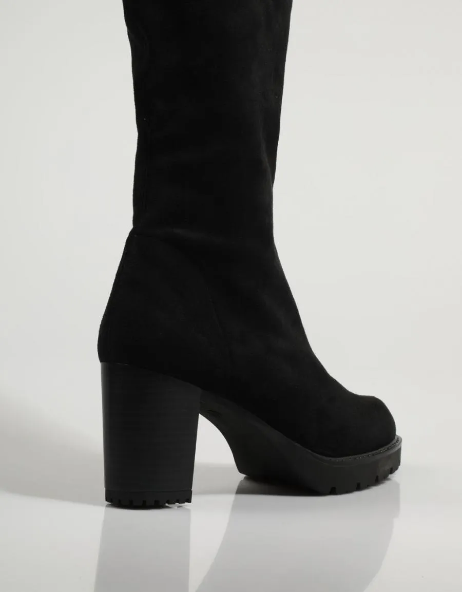  boots MISS ELASTIC 77674 en Black 80852