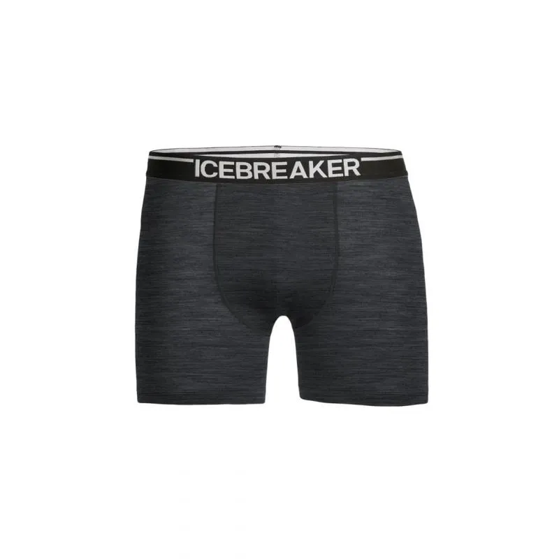 Calecon ICEBREAKER Anatomica Zone Boxers (Jet Heather) Men's