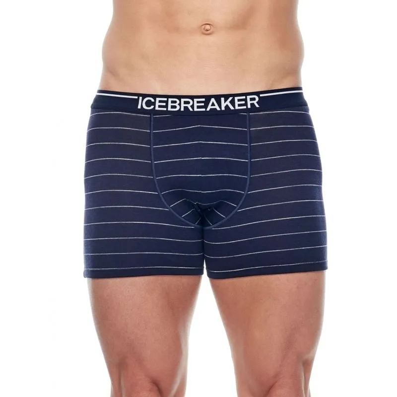 Calecon ICEBREAKER Anatomica Zone Boxers (Jet Heather) Men's