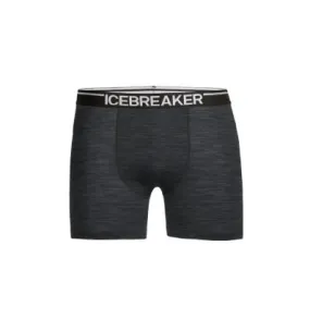 Calecon ICEBREAKER Anatomica Zone Boxers (Jet Heather) Men's