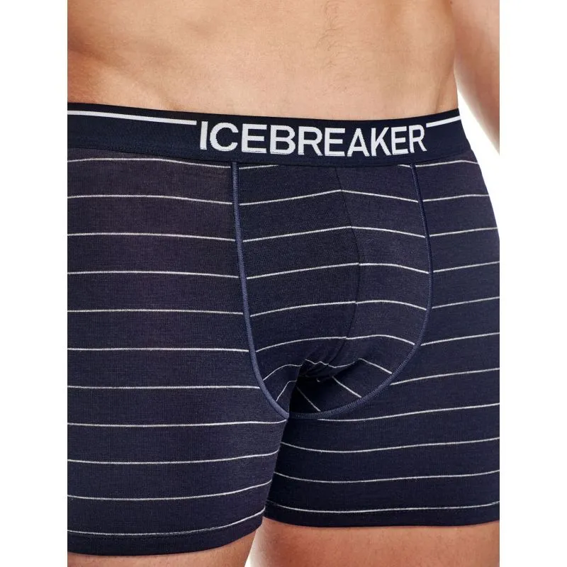 Calecon ICEBREAKER Anatomica Zone Boxers (Jet Heather) Men's