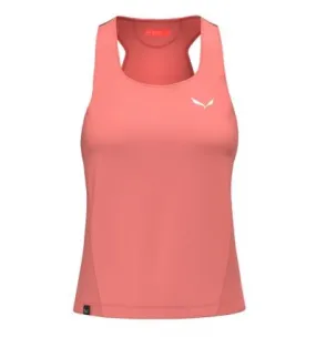 Camiseta de tirantes Salewa PEDROC DRY HYB TANKT (rosa lantana) Mujer