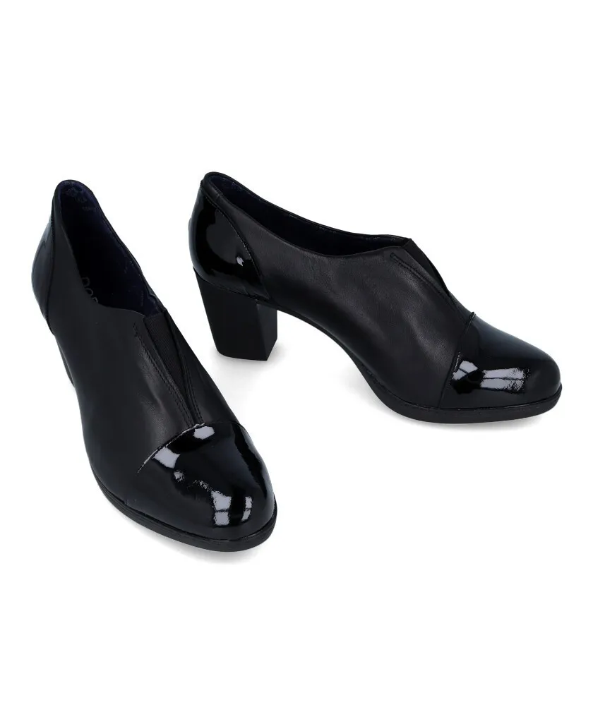 Dorking Evelyn D9112 Elastic heeled shoes