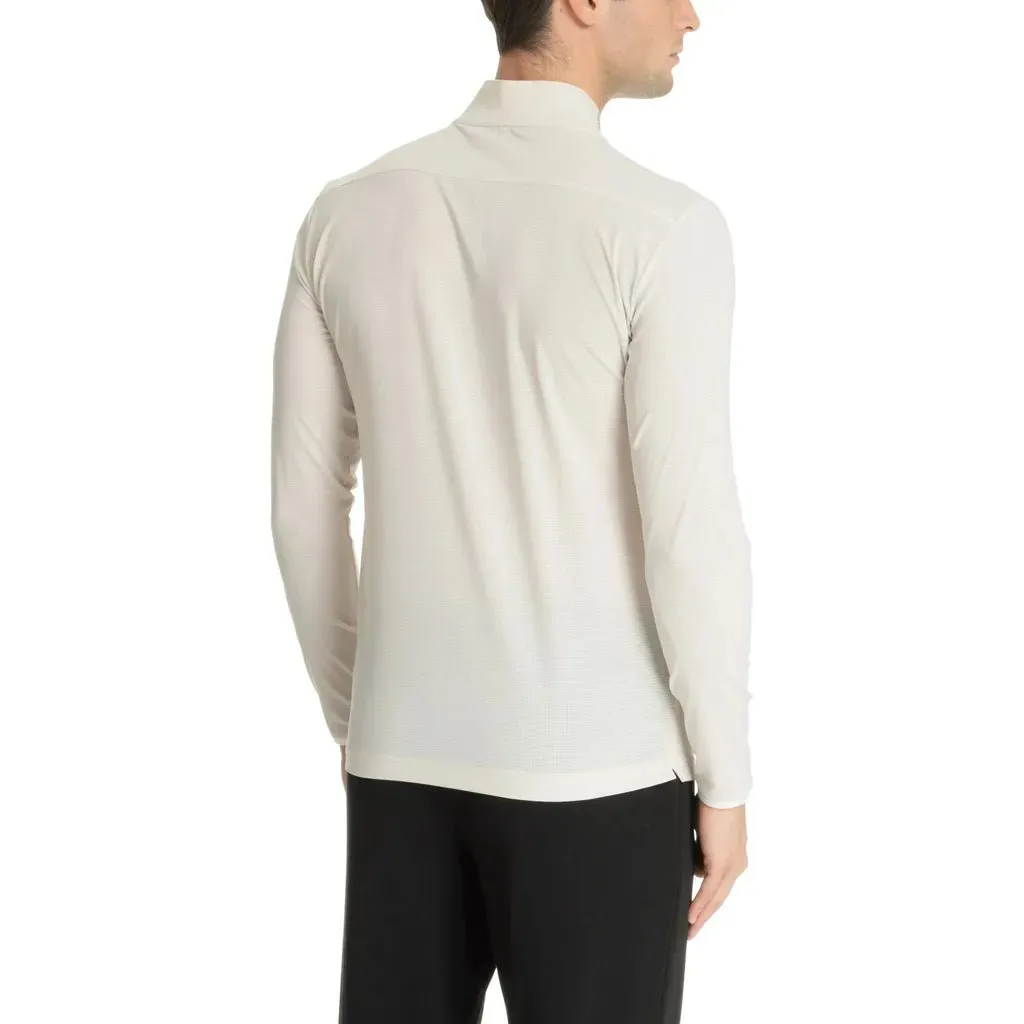 EA7 Golf Club Half-Zip Long Sleeve Polo Men