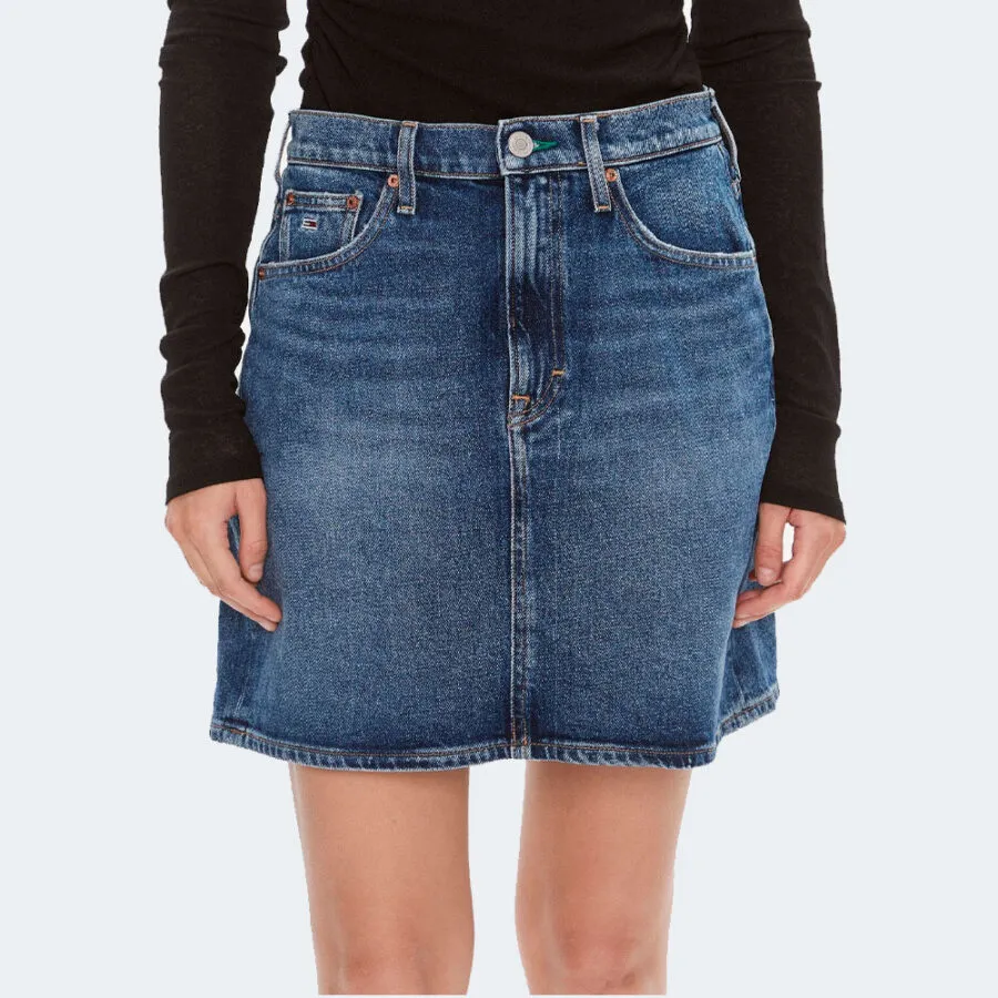 Falda TOMMY JEANS MOM UH SKIRT AH6158 DW0DW17049