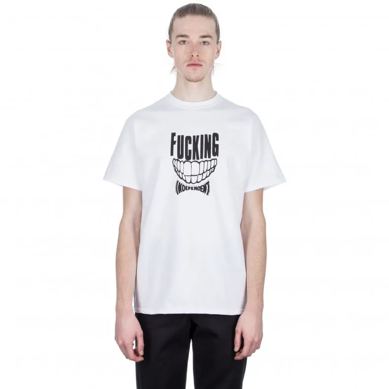 Fucking Awesome x Independent All Smiles T-Shirt (White)