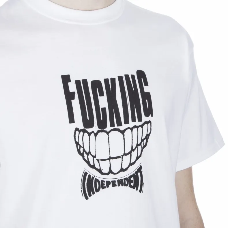 Fucking Awesome x Independent All Smiles T-Shirt (White)