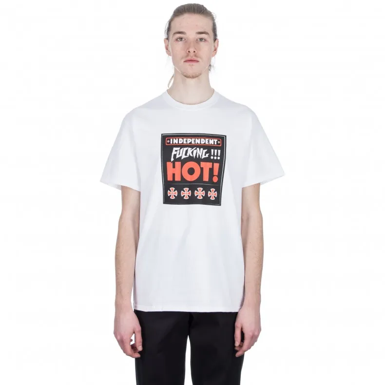 Fucking Awesome x Independent Fucking Hot T-Shirt (White)