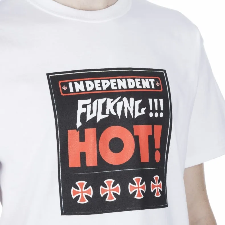 Fucking Awesome x Independent Fucking Hot T-Shirt (White)