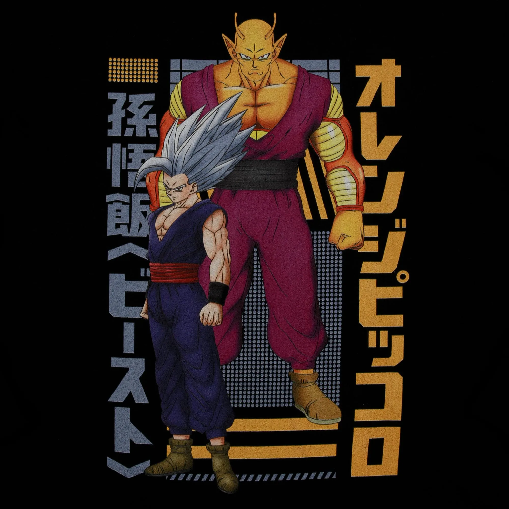 Gohan & Piccolo Black Long Sleeve Tee