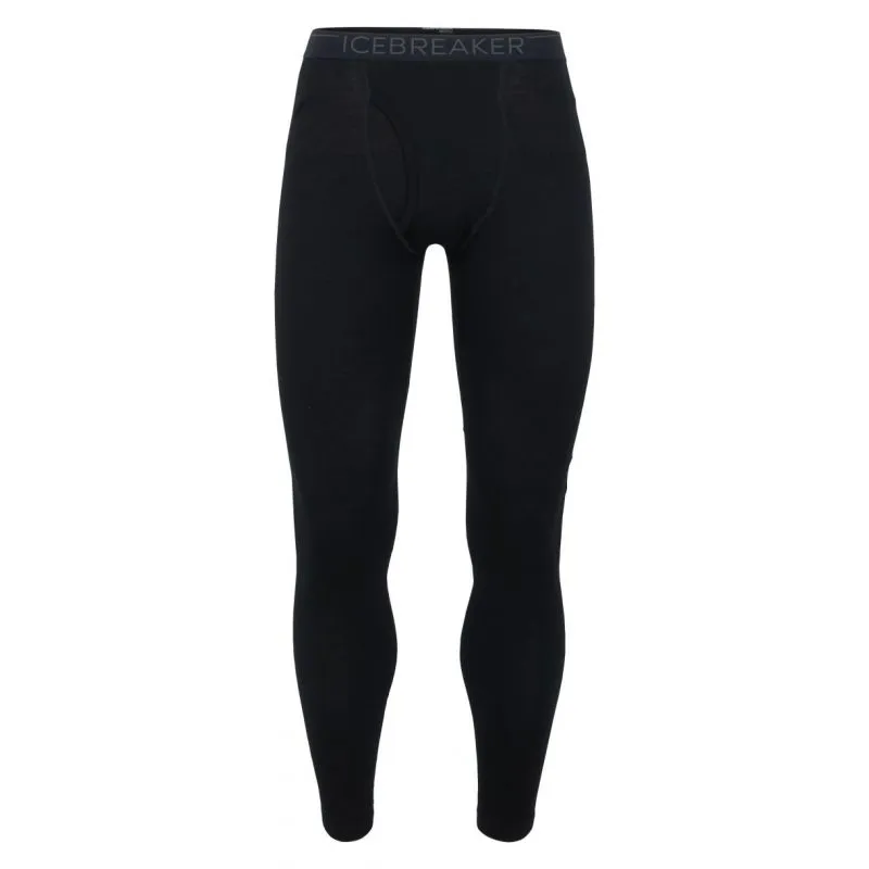 Hombre Leggings 260 Tech Leggings W Fly Icebreaker (Black/Monsoon)