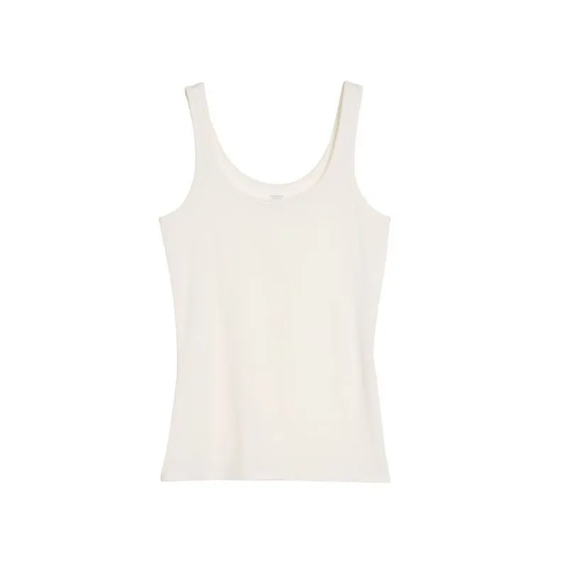 ICEBREAKER Womens Siren Tank (Snow) Mujer