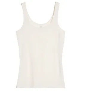 ICEBREAKER Womens Siren Tank (Snow) Mujer