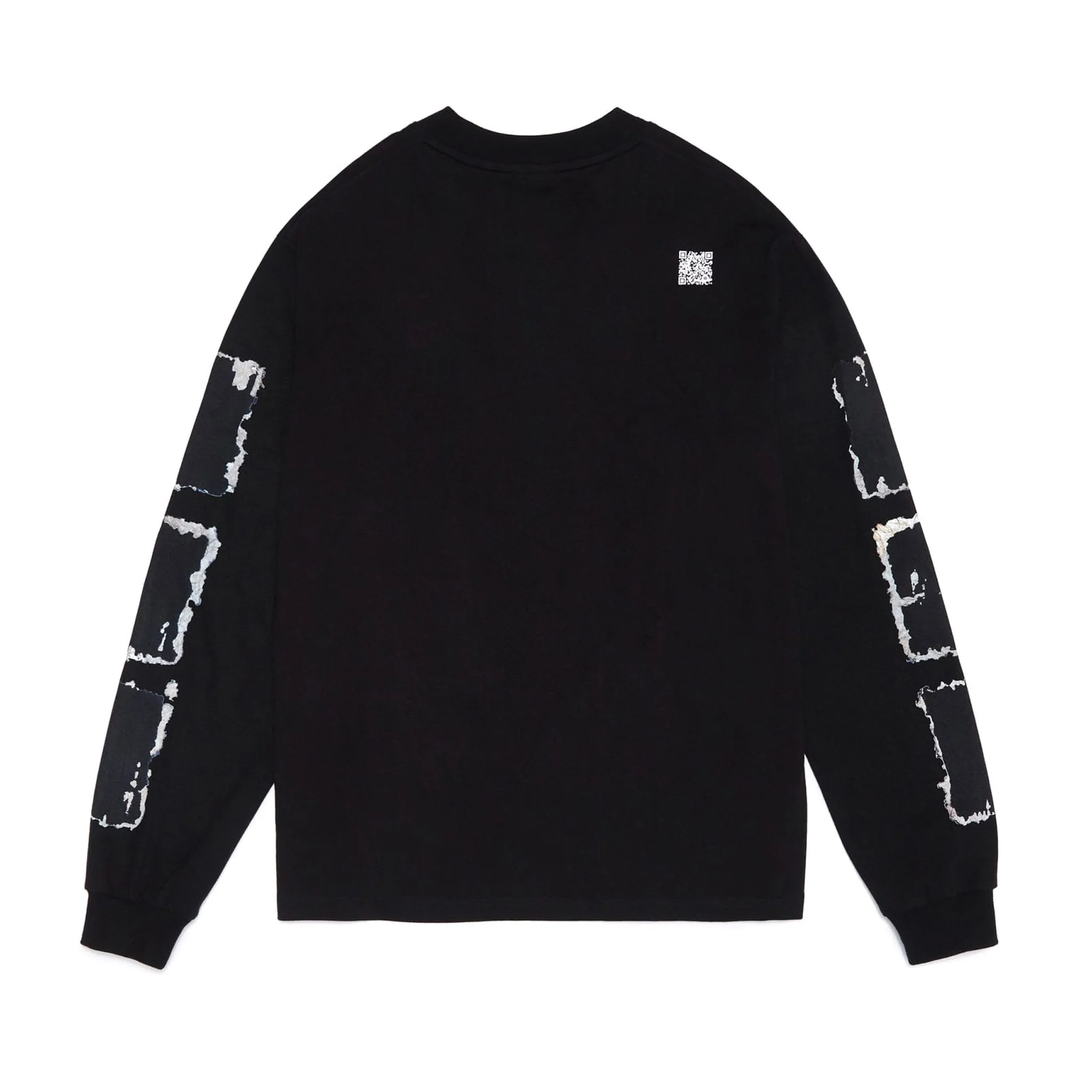 IISE Burnt Hanji L/S Tee Black