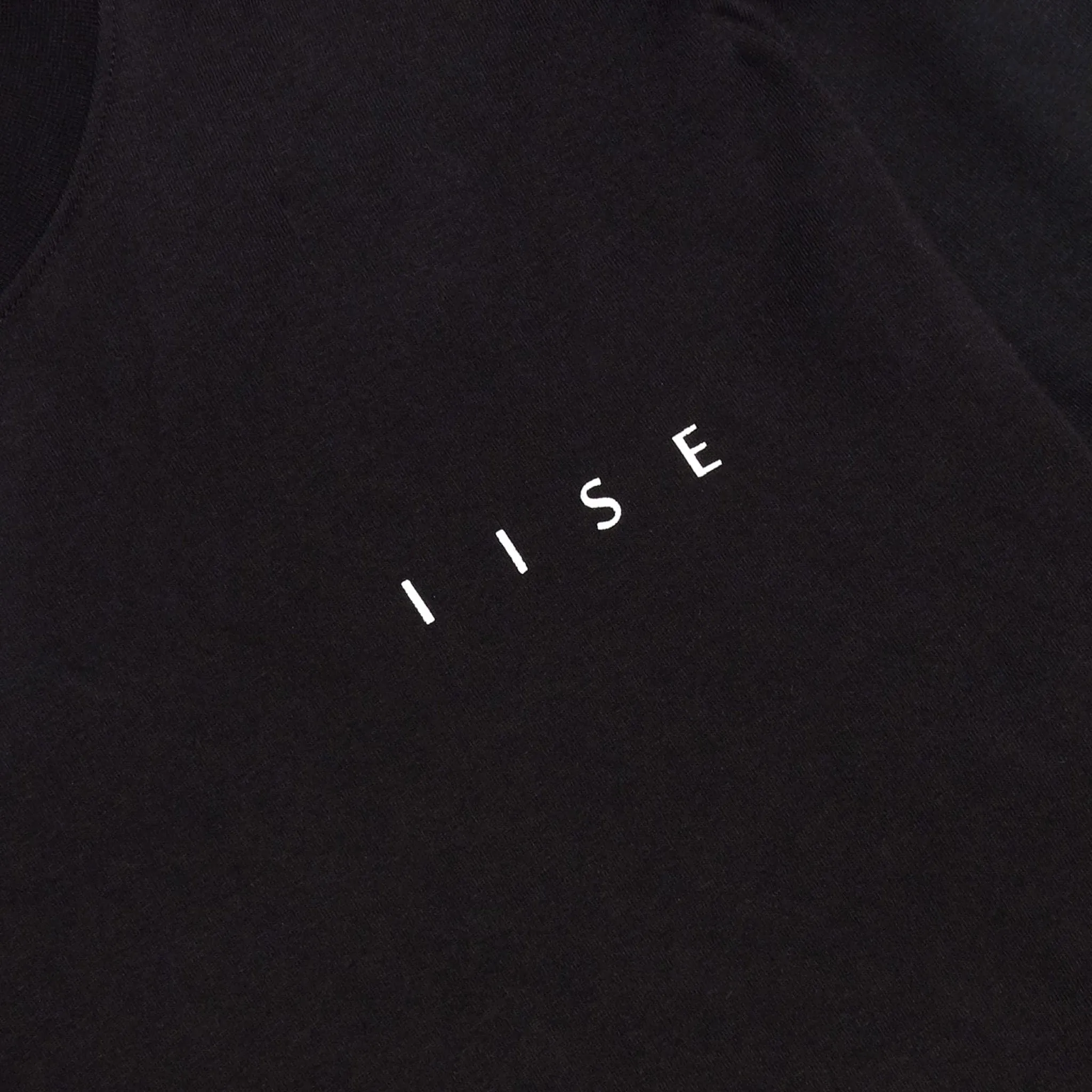 IISE Burnt Hanji L/S Tee Black