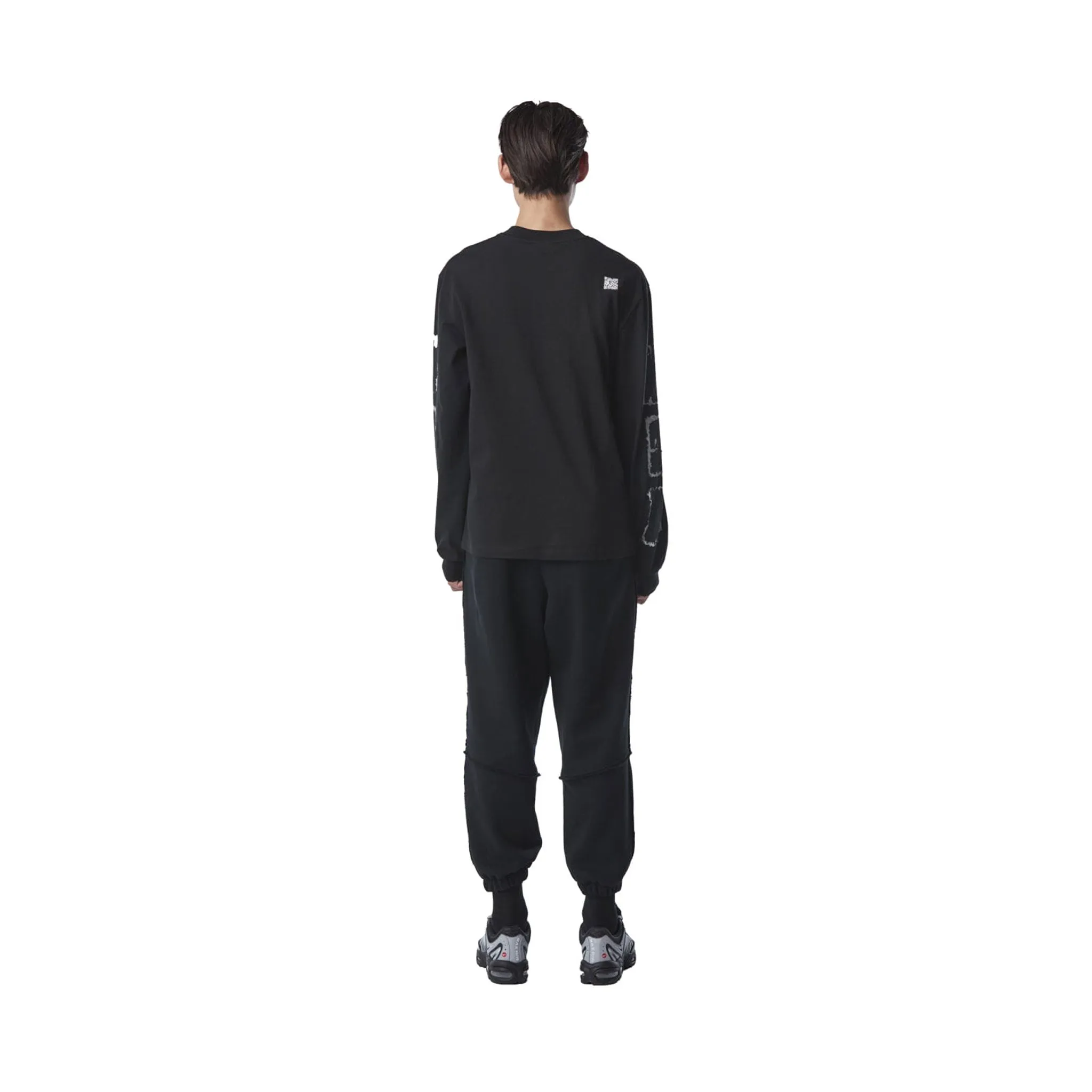 IISE Burnt Hanji L/S Tee Black