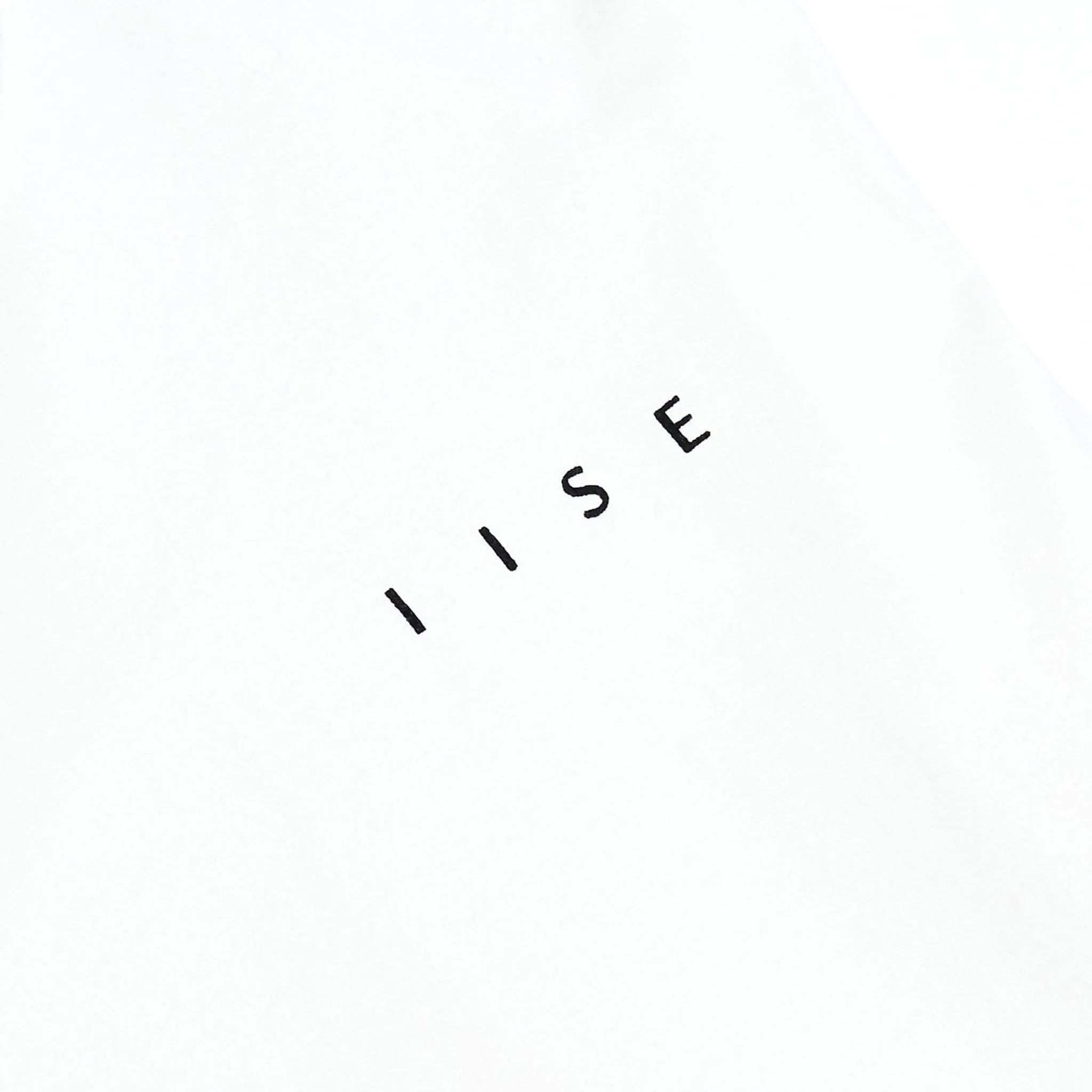 IISE Burnt Hanji L/S Tee White