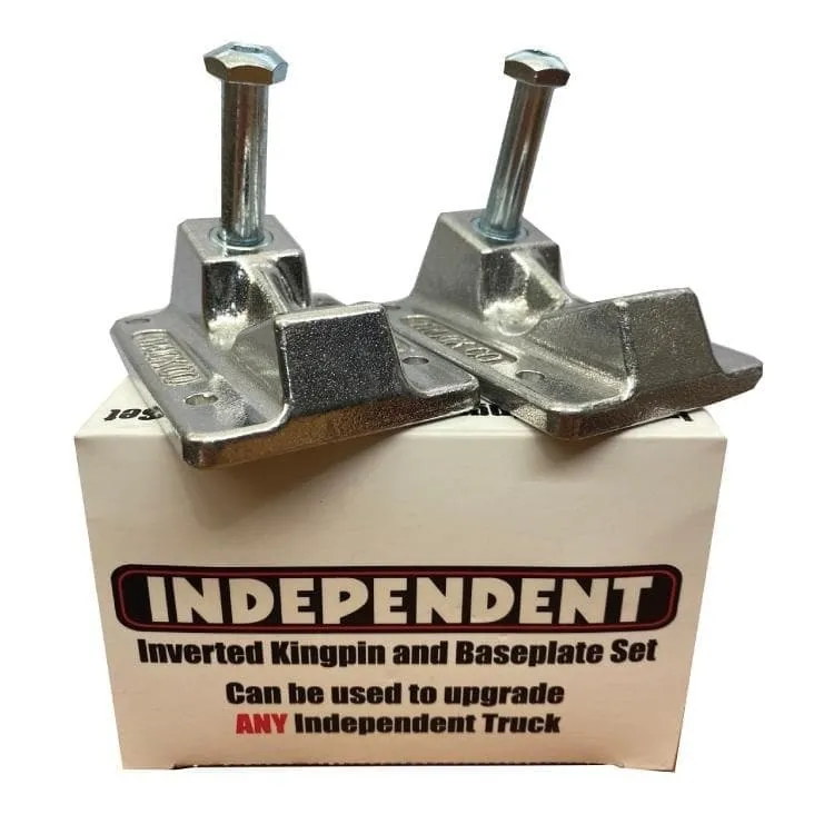 Independent Genuine Parts Inverted Kingpin Baseplate Set (Polished)