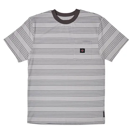 Independent Hachure Pocket T Shirt