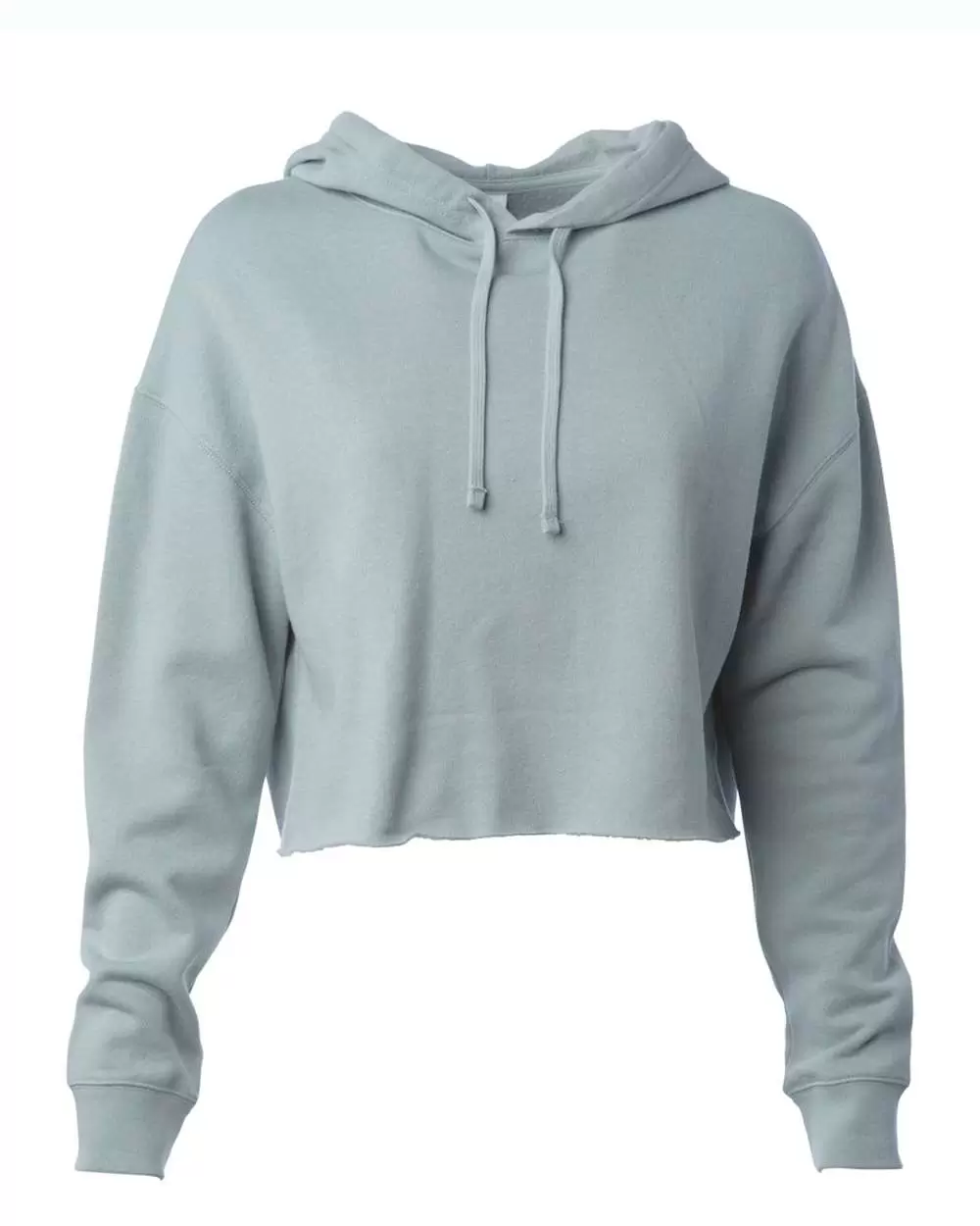 Independent Trading Co. AFX64CRP Women's Lightweight Hooded Pullover Crop Sweatshirt SKU: AFX64CRP