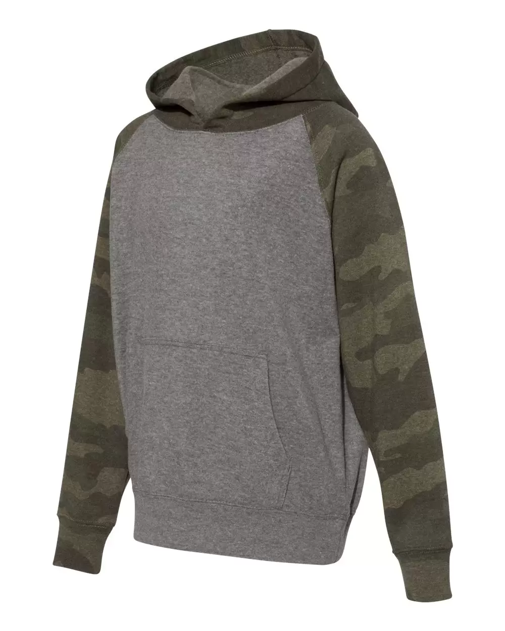 Independent Trading Co. PRM15YSB Youth Raglan Hoodie SKU: PRM15YSB