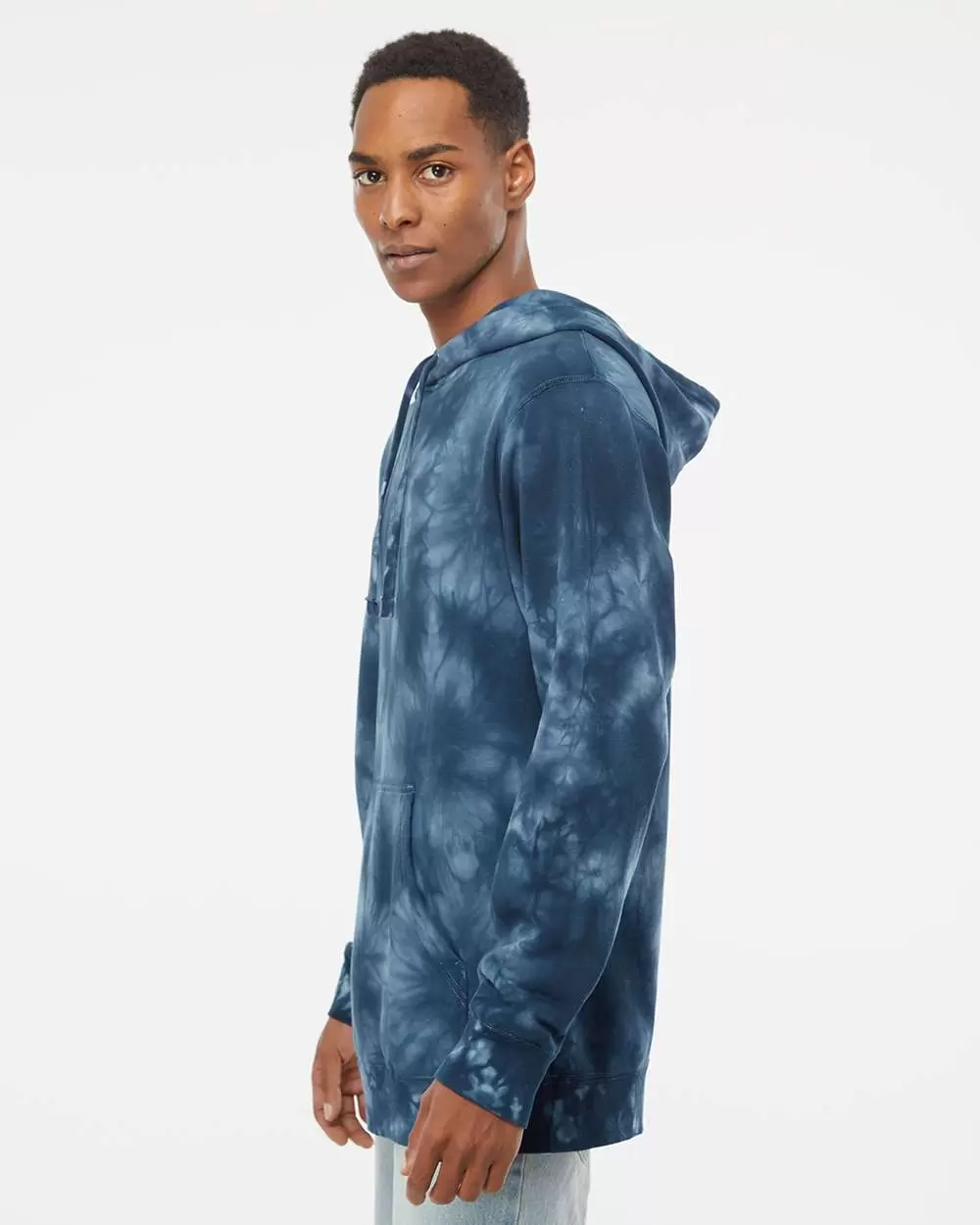 Independent Trading Co. PRM4500TD Midweight Tie-Dyed Hooded Sweatshirt SKU: PRM4500TD