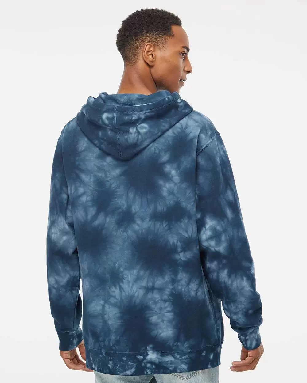 Independent Trading Co. PRM4500TD Midweight Tie-Dyed Hooded Sweatshirt SKU: PRM4500TD