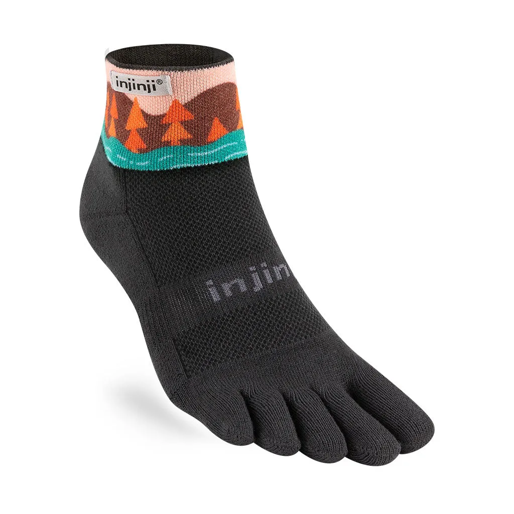 Injinji Artist Designed Men's Mini-Crew Toesocks