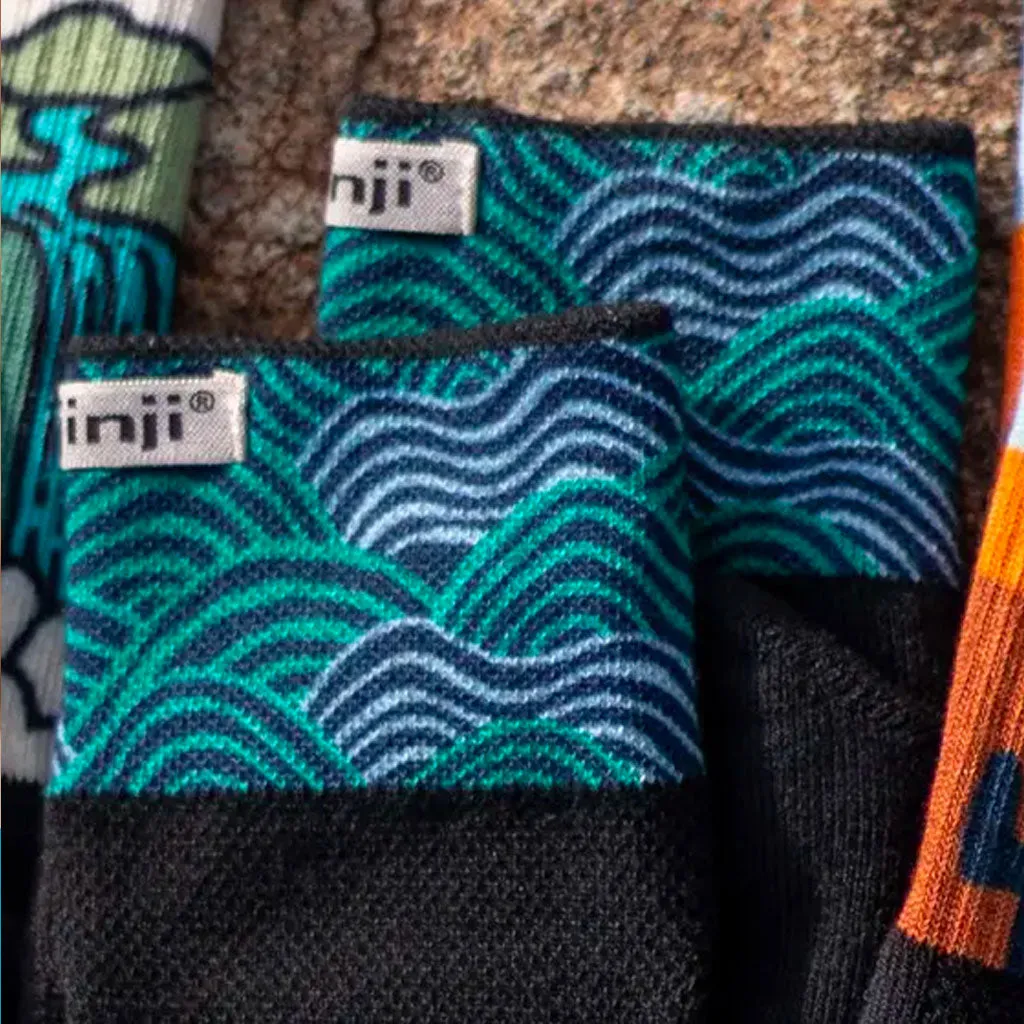 Injinji Artist Designed Men's Mini-Crew Toesocks