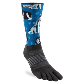 Injinji Artist Designed Women's Crew Toesocks