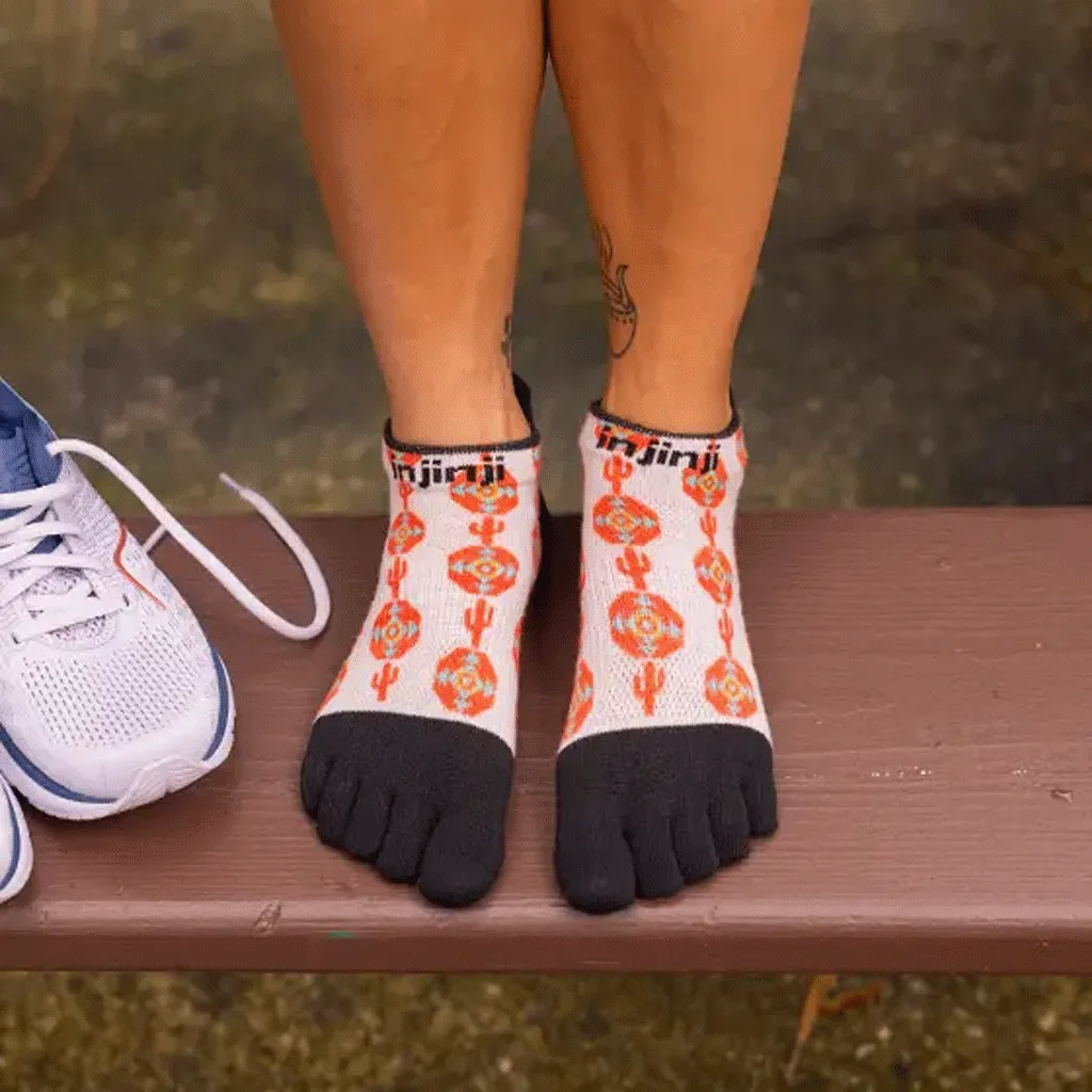 Injinji Artist Designed Women's No-Show Toesocks