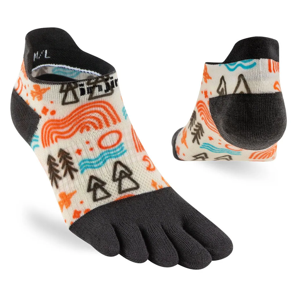 Injinji Artist Designed Women's No-Show Toesocks