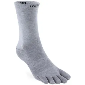 Injinji LINER 2.0 Lightweight Crew Grey