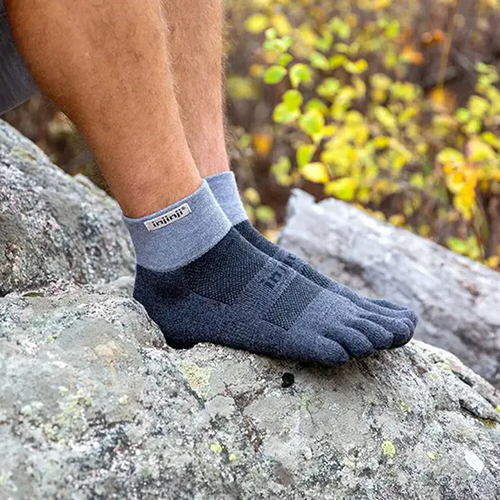 Injinji Trail Midweight Mini-Crew Socks - AW24