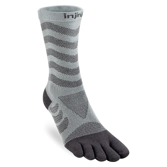 Injinji Women's Ultra Run Crew socks with coolmax