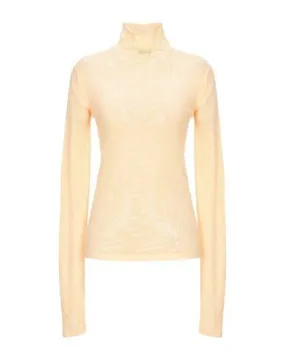 Jil Sander Navy Women Turtleneck Ochre S INT