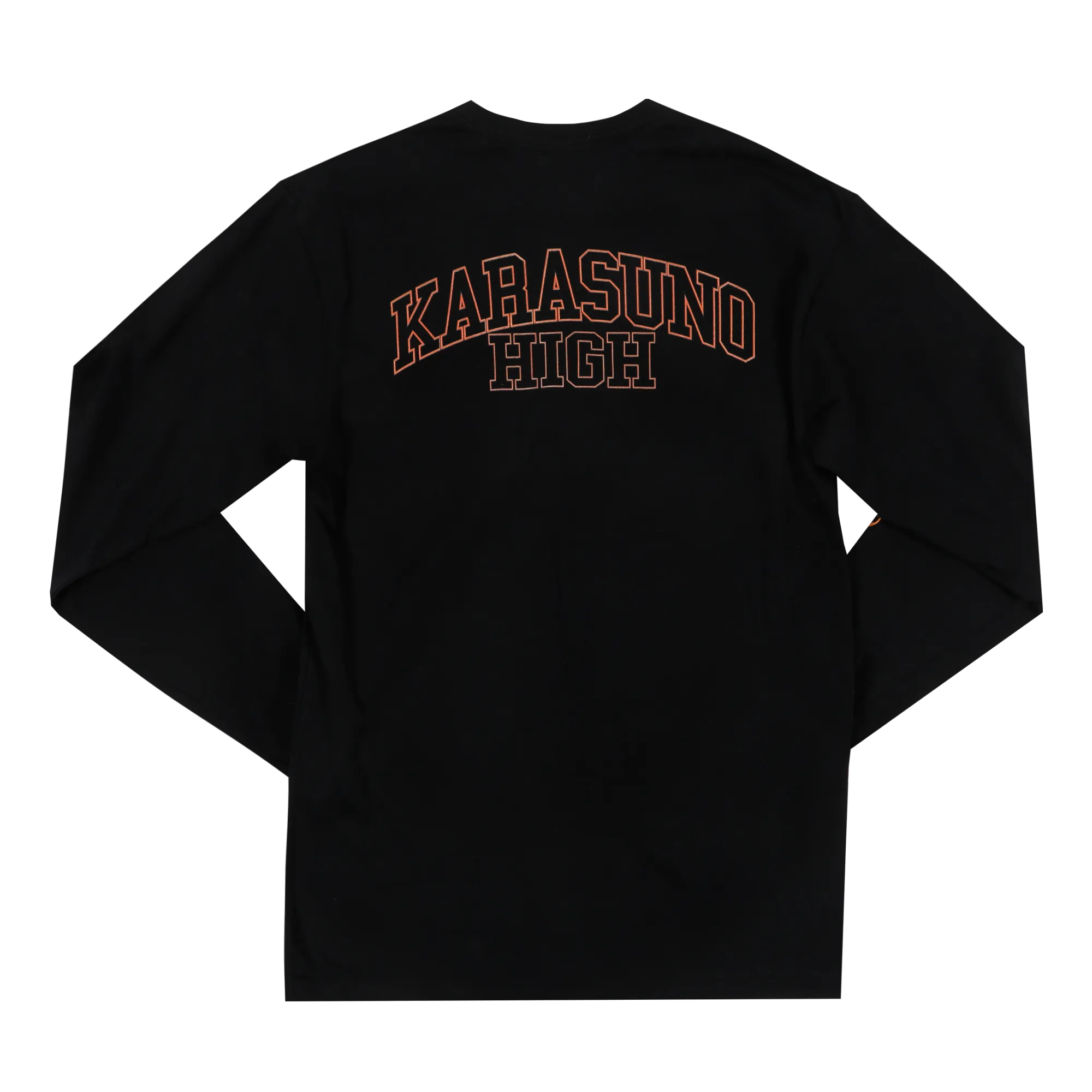 Karasuno High Team Black Long Sleeve