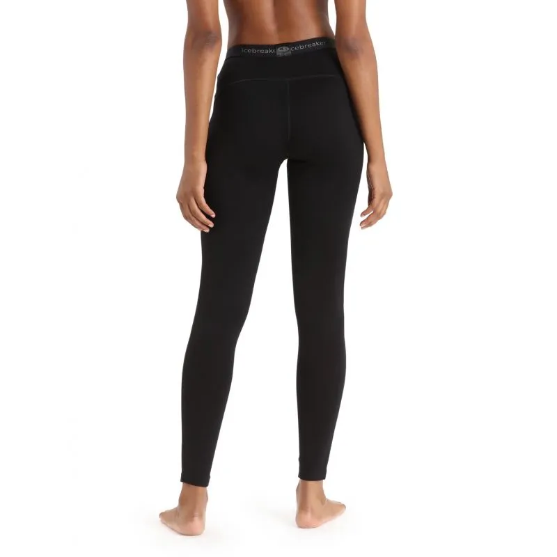 Leggings Icebreaker Merino (Negro) mujer