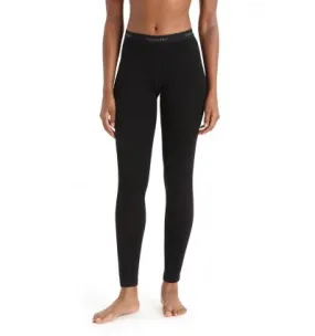 Leggings Icebreaker Merino (Negro) mujer