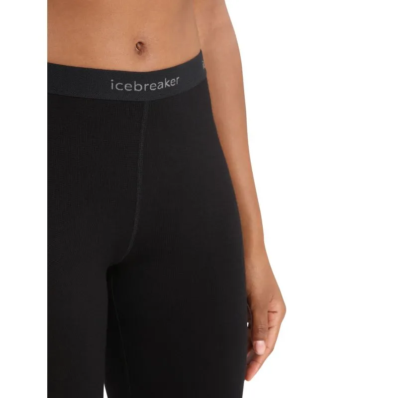 Leggings Icebreaker Merino (Negro) mujer