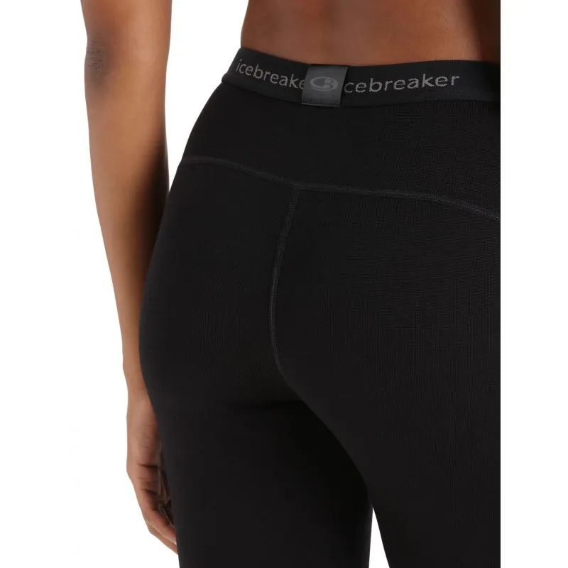 Leggings Icebreaker Merino (Negro) mujer