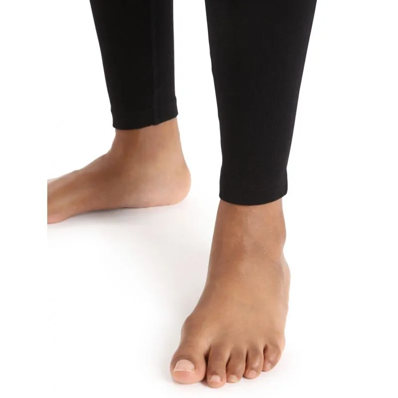 Leggings Icebreaker Merino (Negro) mujer