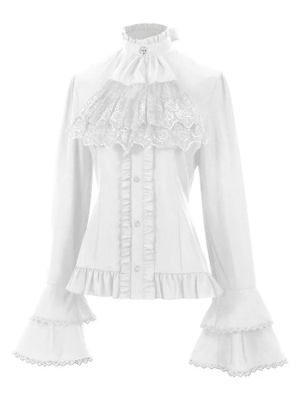 Lethia Victorian Long Sleeve Shirt