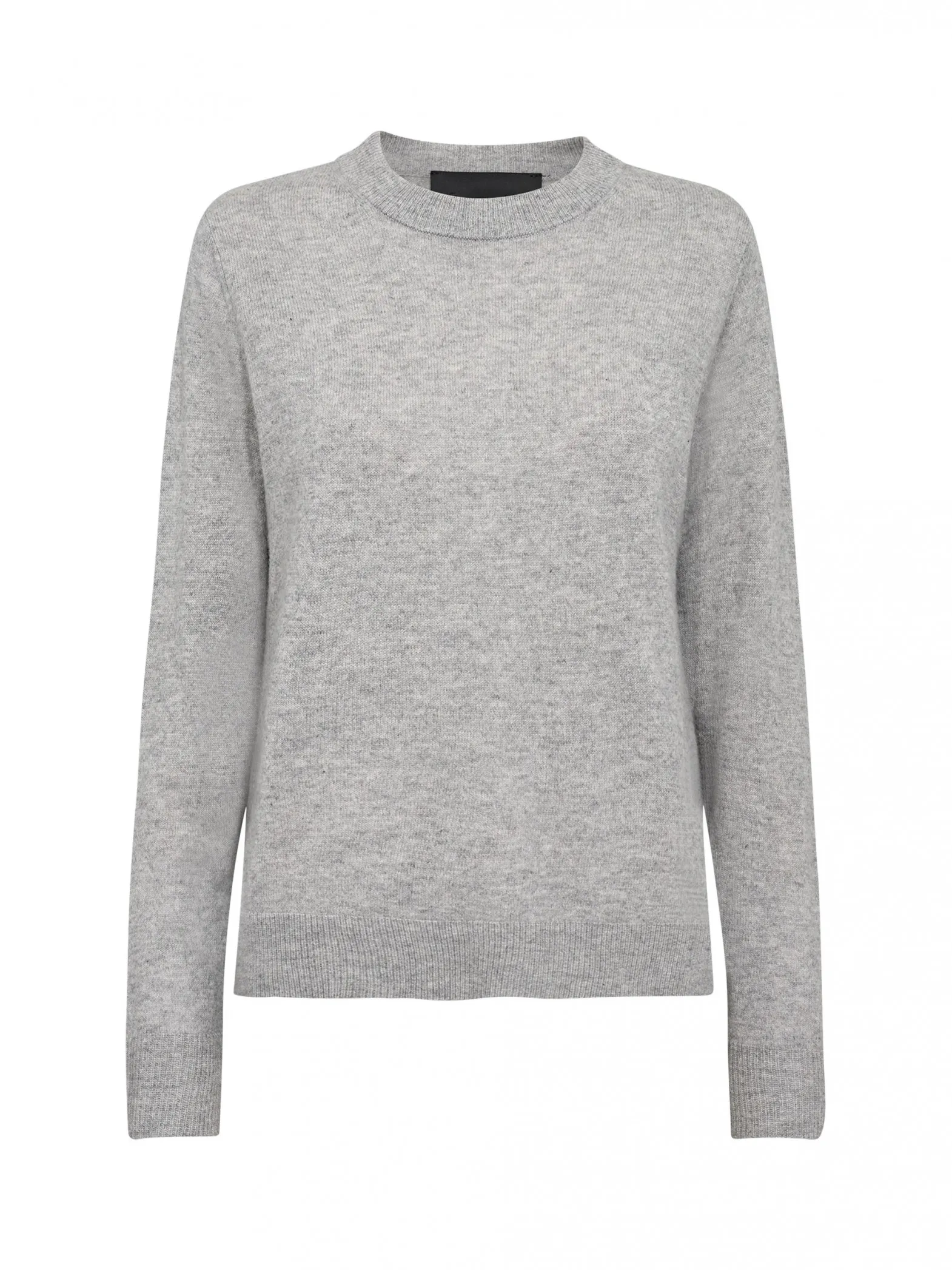 LEVETE ROOM SWEATER LR ELOISE PULLOVER LIGHT GREY MELANGE