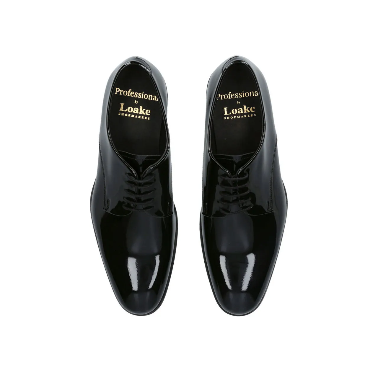 LOAKE Bow Derby Shoes - Black