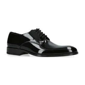 LOAKE Bow Derby Shoes - Black